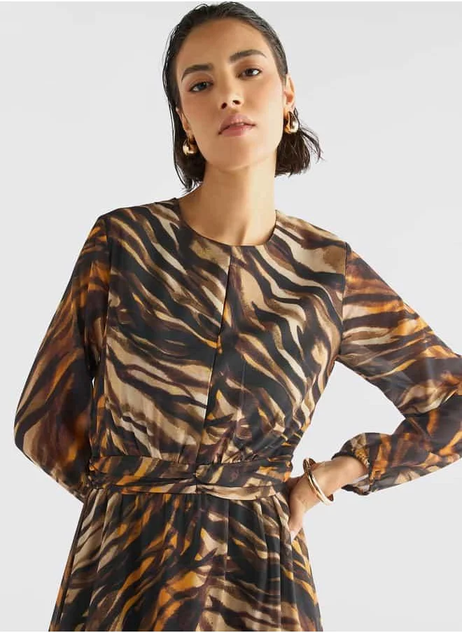 Splash FAV Animal Print Dress