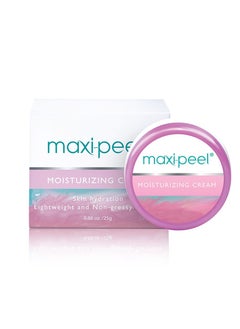 MAXI PEEL Moisturizing Cream Skin Hydration Lightweight and Non-greasy Formula - 25g  - Image 1