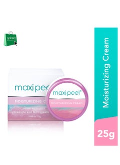 MAXI PEEL Moisturizing Cream Skin Hydration Lightweight and Non-greasy Formula - 25g  - Image 5