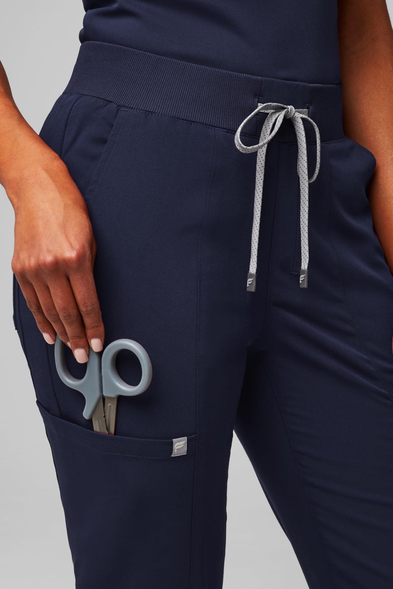 Fabletics Women's Active Scrub Jogger - MotionTech, 4-Way Stretch, Pocket-Packed, Lightweight, Semi-Slim Fit, 4X / Regular 28 in | 28, Navy - Image 2