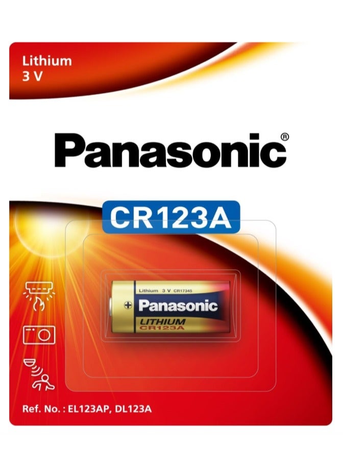 Panasonic Cr-123 Lithium 3V Single Battery - Image 1