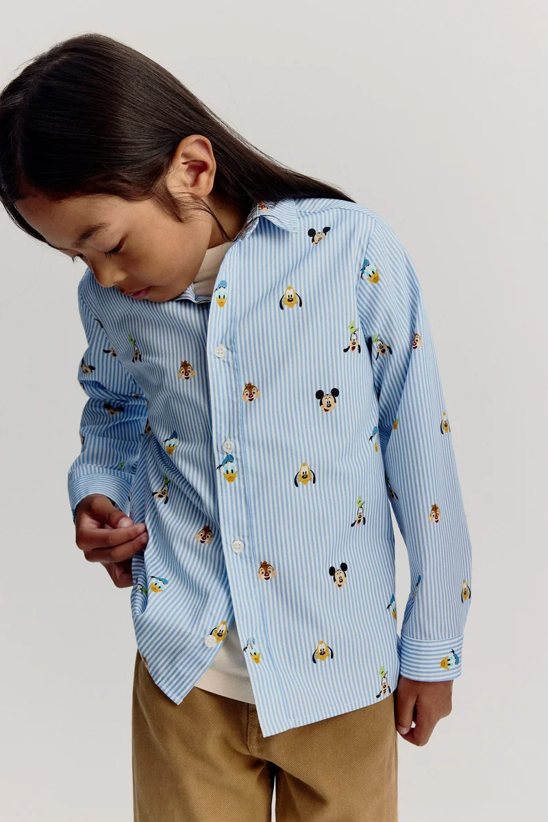 H&M Printed cotton shirt