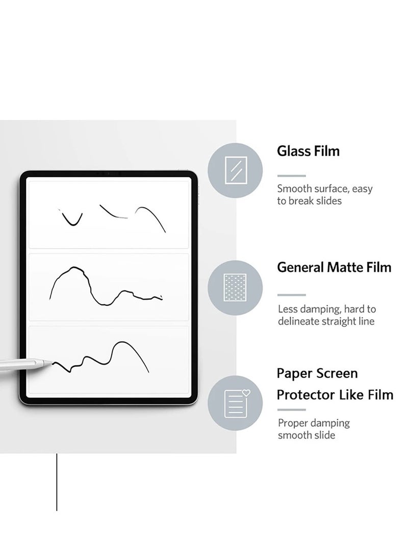 Screen Protector Paper Film 11 Inch Paper-Like Film Soft For Writing or Drawing Anti-Glare for Huawei MatePad SE 11" 2024  - Image 3