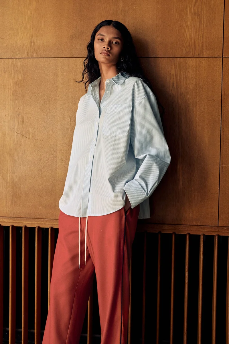 H&M Oversized cotton shirt