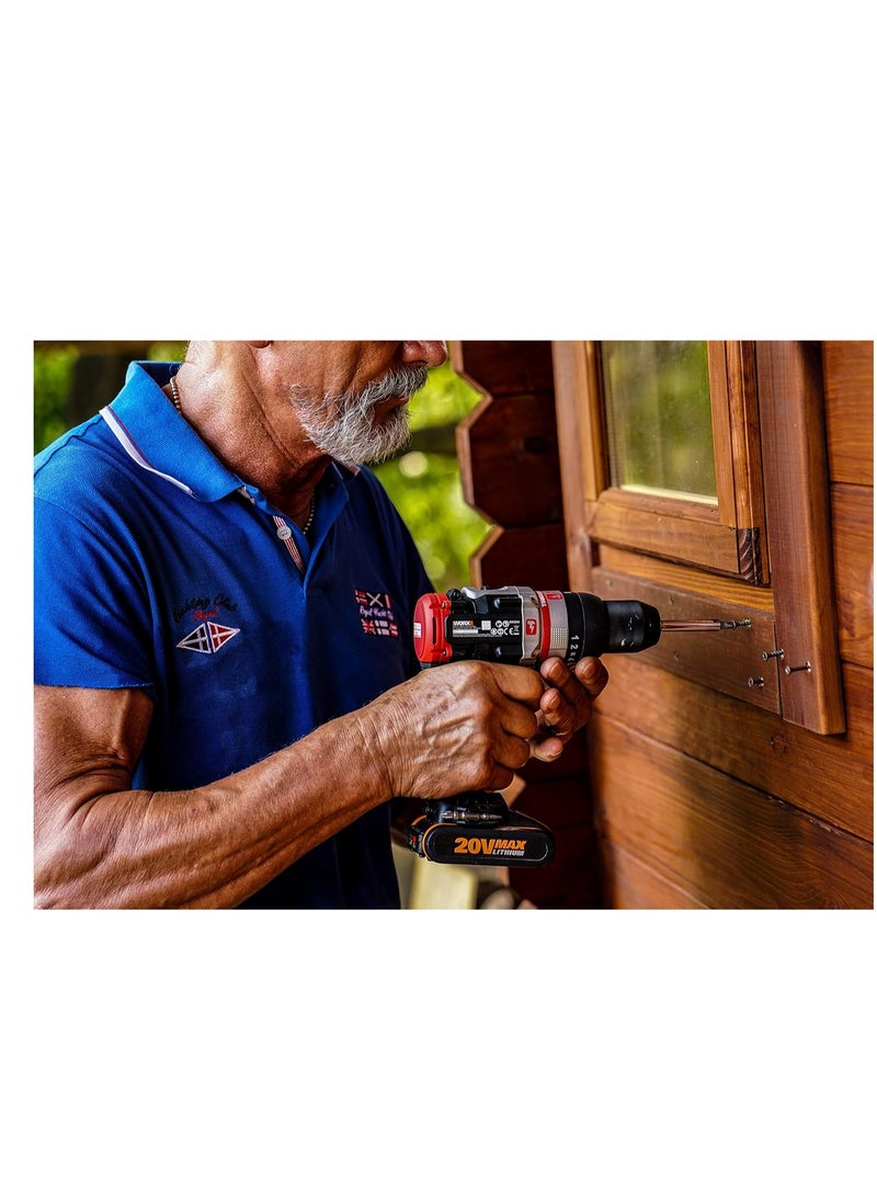 WORX 20V Brushless Active Impact Drill - Image 4