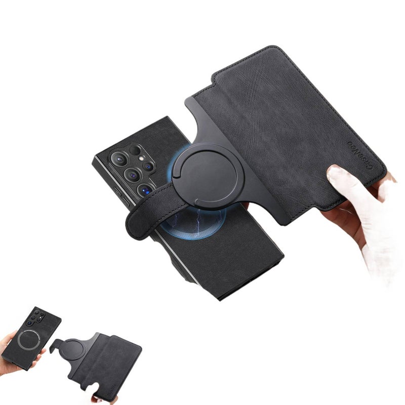 MagSafe Drop Protection TPU for Samsung Galaxy M13 and Anti Fingerprint in Purple for On The Go Carry - Image 3