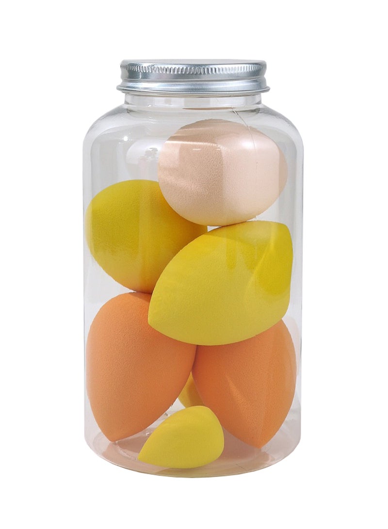 7-Piece Softness Makeup Eggs Mini Makeup Ball Sponge Makeup Egg, Soft Beauty Sponge Gradient Puff Foundation Makeup Sponge Beauty Blender