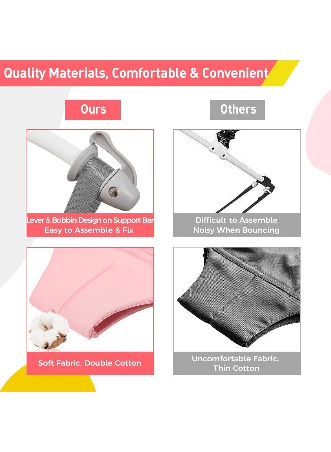 FUNLIO Baby Door Jumper for 6-24 Months (with Door Clamp) - Image 5