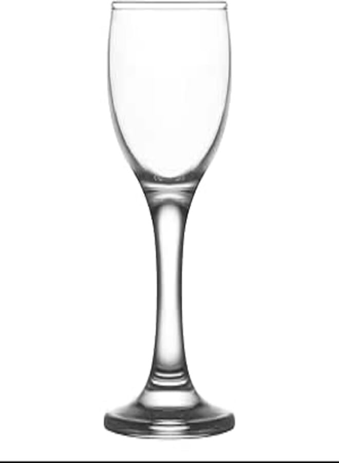 LAV MISKET Glass / 55 cc - 1. 75 Oz / 6 Pcs/Elegant design, Trusted Brand, Attractive shape
