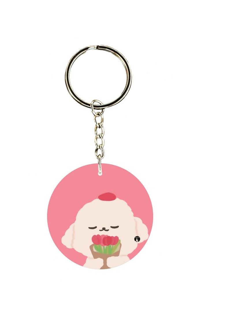 RKN Cartoon Printed Keychain