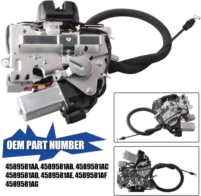 Unikpas Rear Power Liftgate Latch Actuator Motor for Dodge Grand Caravan, Chrysler Town & Country, Jeep Commander - Image 5