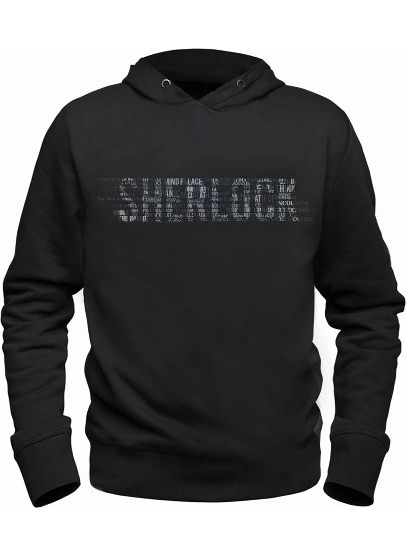 Alfa Tshirt Sherlock Holmes Black Sweatshirt