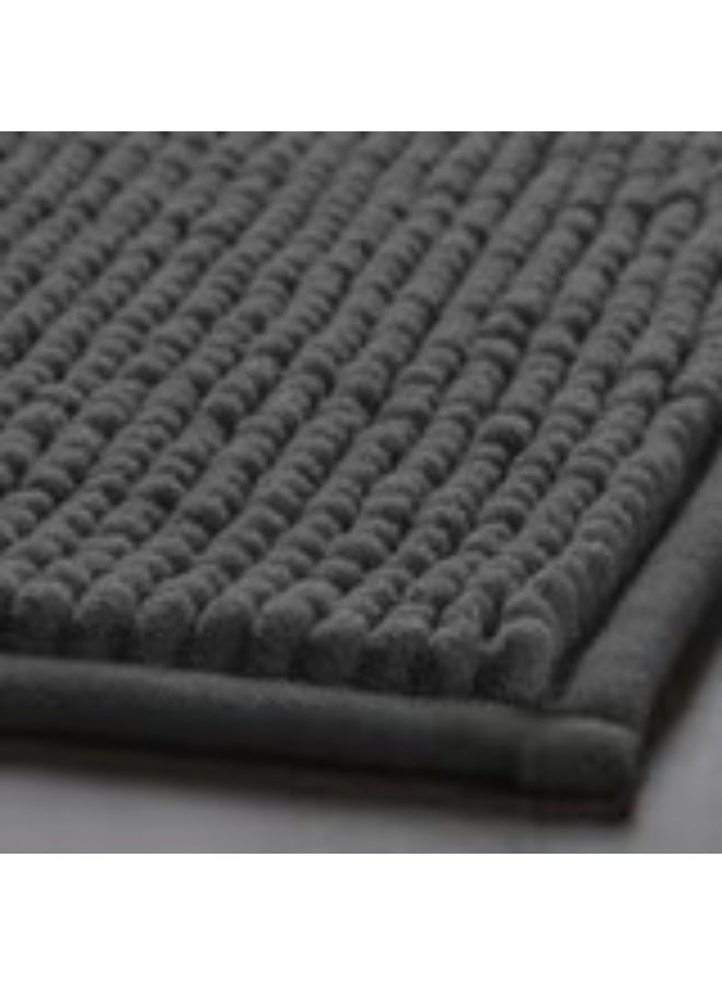 Toftbo Bath mat anthracite 50x80 cm - Image 2