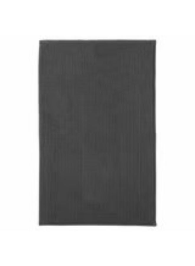 Toftbo Bath mat anthracite 50x80 cm - Image 1