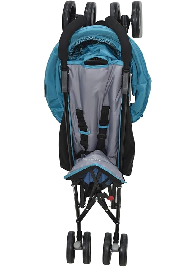 Mama Love Foldable Baby Stroller 5B26C Turquoise - Image 5