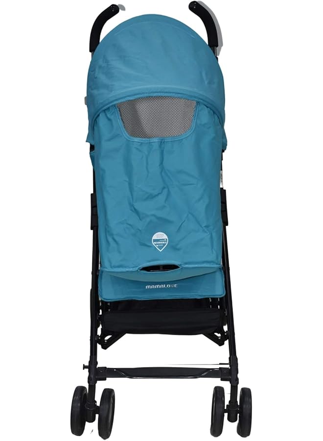 Mama Love Foldable Baby Stroller 5B26C Turquoise - Image 4