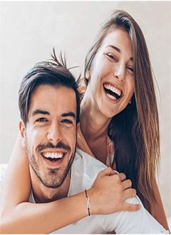 ORiTi Pinky Promise Distance Matching Bracelets for Couples Best Friend  Friendship Adjustable Cord Relationship Him and Her Girlfriend Boyfriend Valentine's Day  - Image 4