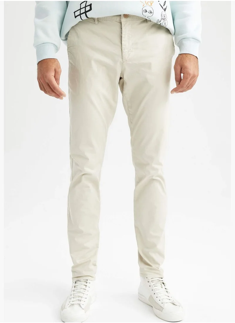 DeFacto Man Slim Chino Woven Trousers