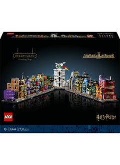 LEGO LEGO Harry Potter Diagon Alley Wizarding Shops 76444 Building Set (2750 Pieces)  - Image 2