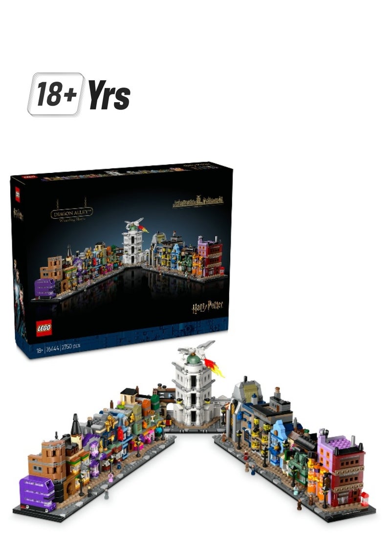 LEGO LEGO Harry Potter Diagon Alley Wizarding Shops 76444 Building Set (2750 Pieces)  - Image 1