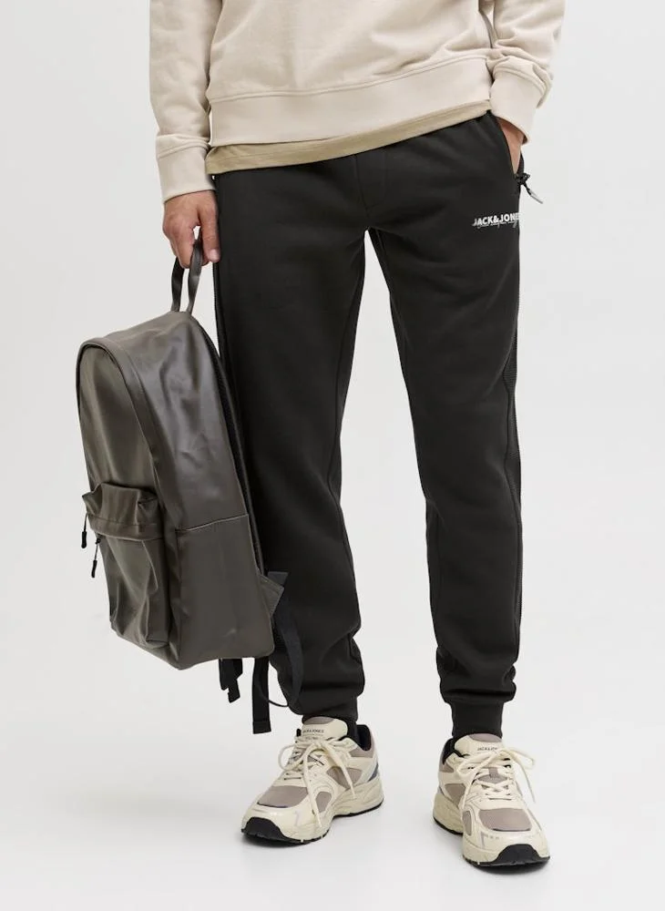 JACK & JONES Logo Loose Fit Sweatpants