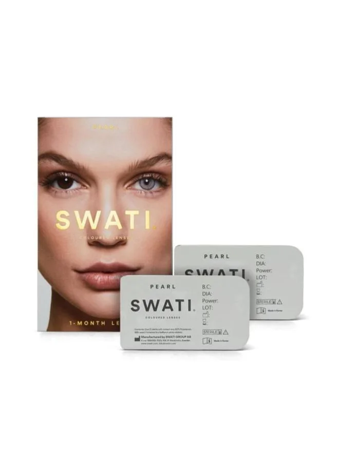 swati Cosmetics Coloured Contact Lenses  Pearl 1 Months