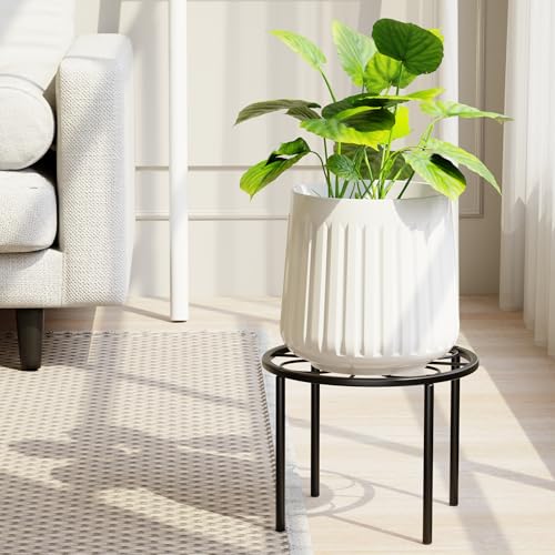 Chinpakden Plant Stand Plant Riser Metal Flower Stand for Garden Home Antirust Plant Holder for Multiple Plant Indoor or Outdoor - Image 3
