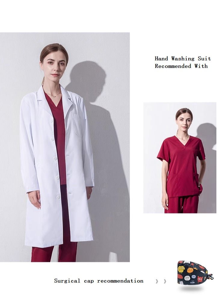 Gasin Beauty Salon Physician Lab Coat - Image 4