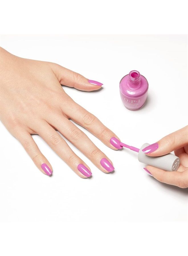 OPI Nature Strong Vegan Nail Polish, Emflowered, Pink Nail Polish, Natural Origin, Cruelty-Free Nail Lacquer, 0.5 fl oz. - Image 5