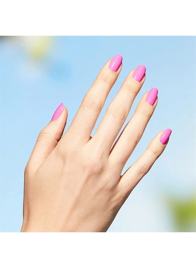 OPI Nature Strong Vegan Nail Polish, Emflowered, Pink Nail Polish, Natural Origin, Cruelty-Free Nail Lacquer, 0.5 fl oz. - Image 2