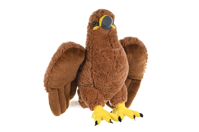 Wild Republic Golden Eagle  Cuddlekins  Stuffed Animal  12 inches  Gift for Kids  Plush Toy  Fill is Spun Recycled Water Bottles - Image 5