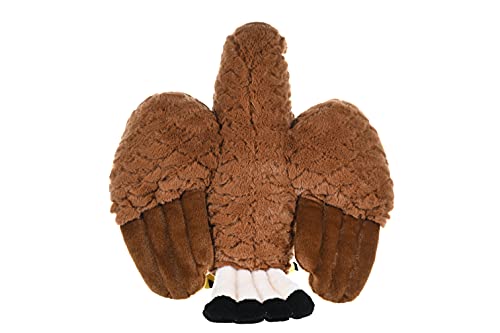 Wild Republic Golden Eagle  Cuddlekins  Stuffed Animal  12 inches  Gift for Kids  Plush Toy  Fill is Spun Recycled Water Bottles - Image 4
