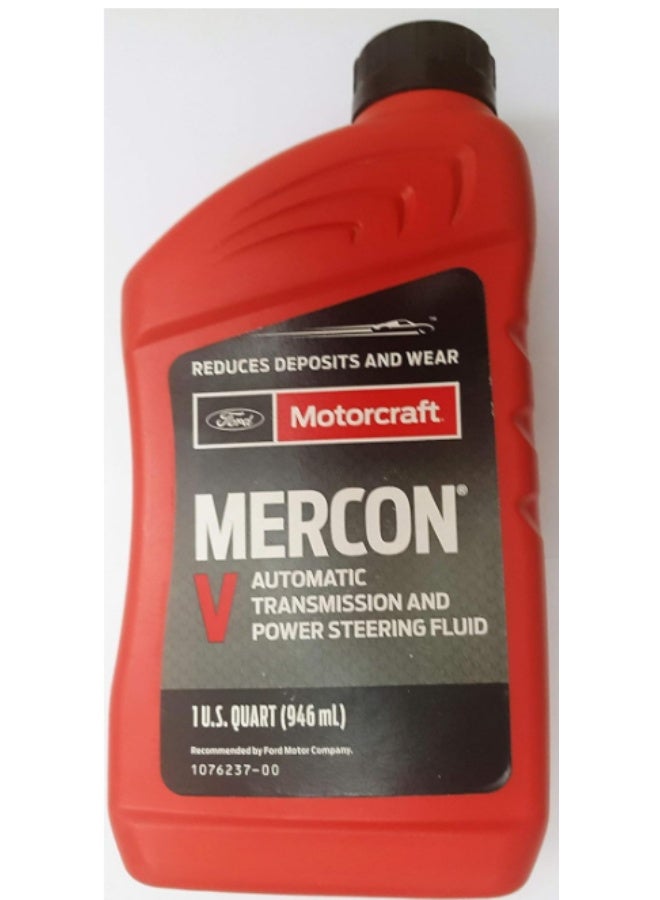 Motorcraft Mercon V - Genuine Transmission & Power Steering Fluid