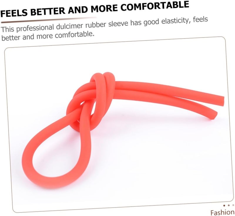YARNOW 10pcs Thick Rubber Tube Covers for Yangqin Chinese Dulcimer Accessories Elastic Rubber Yangqin Tuning Parts - Image 3