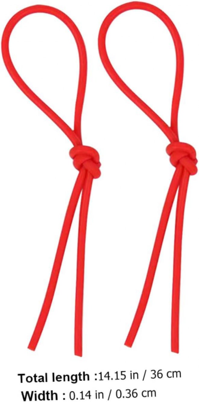 YARNOW 10pcs Thick Rubber Tube Covers for Yangqin Chinese Dulcimer Accessories Elastic Rubber Yangqin Tuning Parts - Image 2