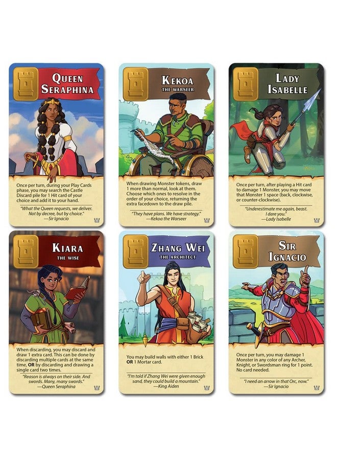 Fireside Games Castle Panic: Crowns and Quests | Expansion | Board Game for Adults and Family | Cooperative | Ages 8+ | for 1 to 6 Players | Average Playtime 45 Minutes | Made by Fireside Games - Image 3