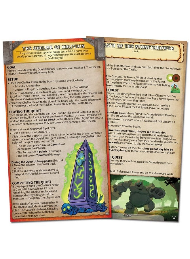 Fireside Games Castle Panic: Crowns and Quests | Expansion | Board Game for Adults and Family | Cooperative | Ages 8+ | for 1 to 6 Players | Average Playtime 45 Minutes | Made by Fireside Games - Image 2