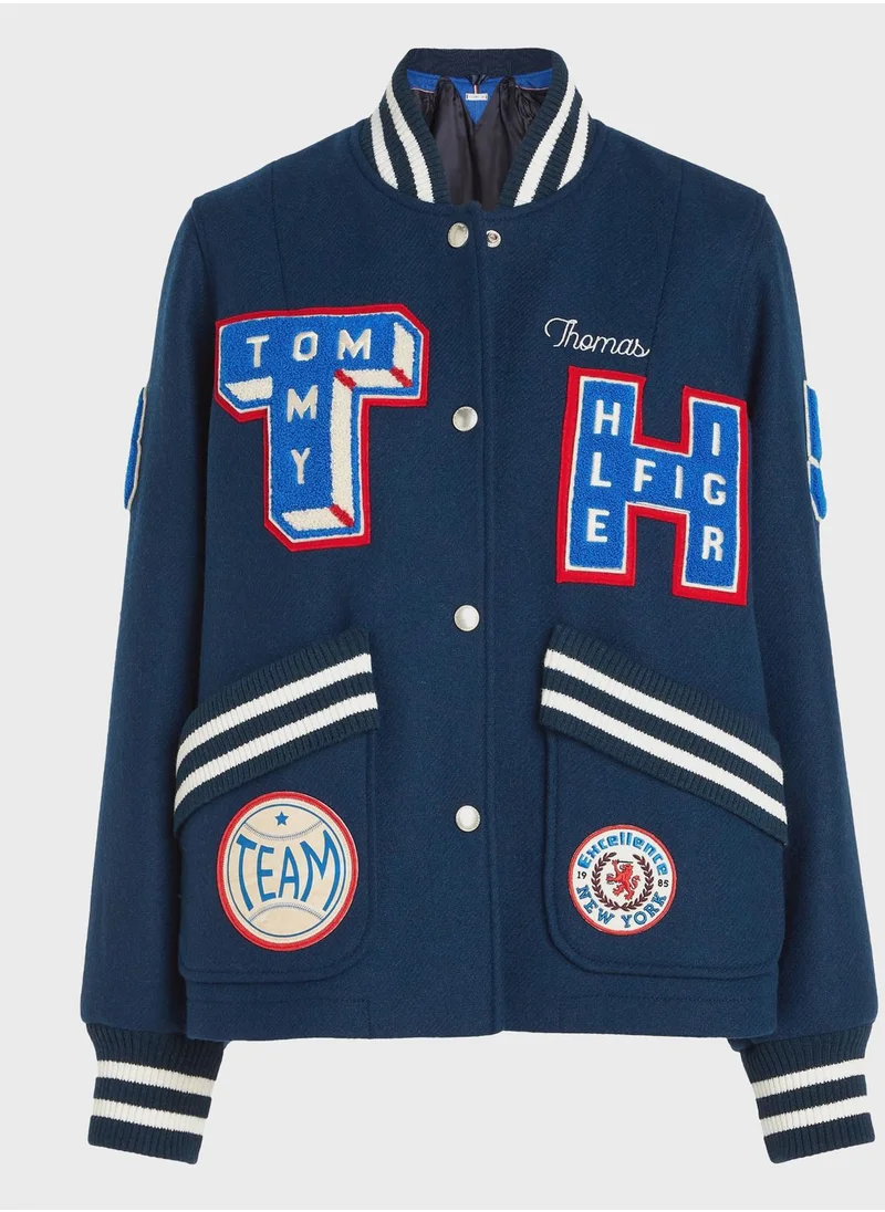 TOMMY HILFIGER Button Down Pocket Detail Jacket