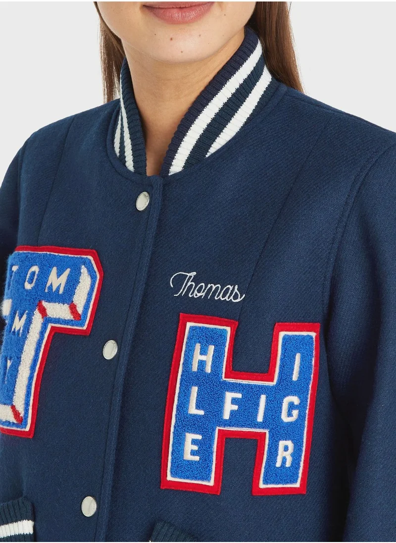 TOMMY HILFIGER Button Down Pocket Detail Jacket