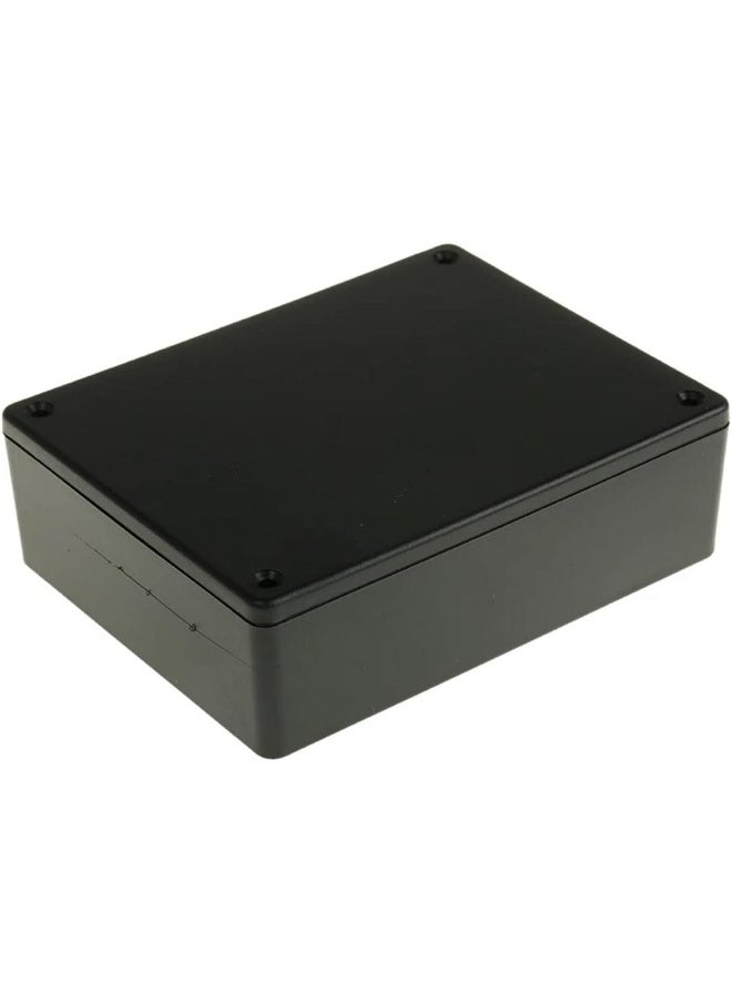 Biella PVC Electrical Junction Box Enclosure for Electrical Multipurpose Use - Black 12"x12"x4" 