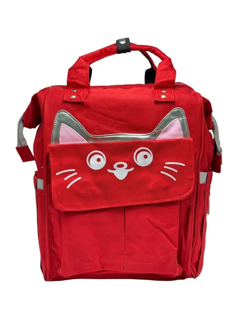 Imported Baby Diaper Bag Backpack Comfortable Back Pack Cartoon Multifunctional Large Capacity for Parents Traveling Stylish and Practical  - Image 1