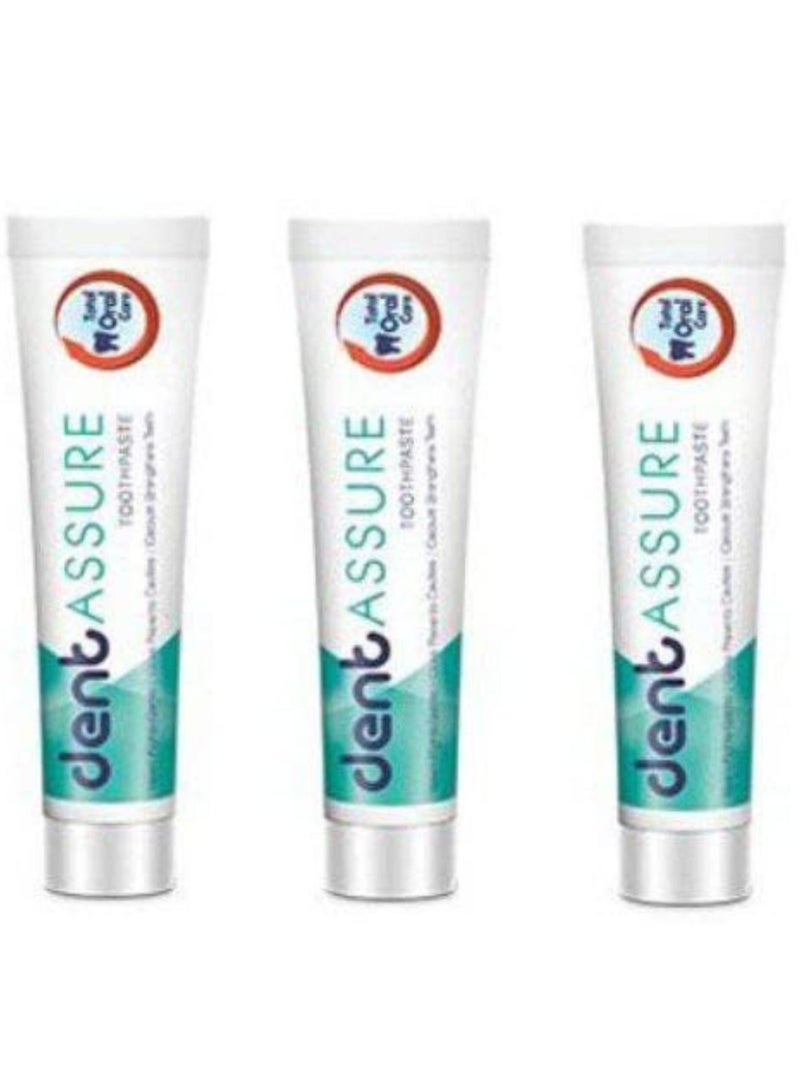 Assure Toothpaste With Neem Clove & Calcium 3X100gm Pack Of 3 - Image 3
