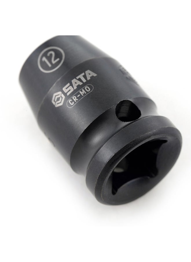 Sata - SATA ST34317SC 1/2" Drive 6 Point Impact Socket 24mm - Image 1