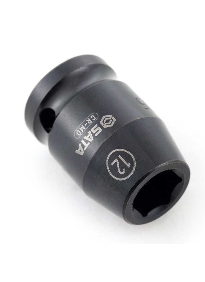 Sata - SATA ST34317SC 1/2" Drive 6 Point Impact Socket 24mm - Image 1