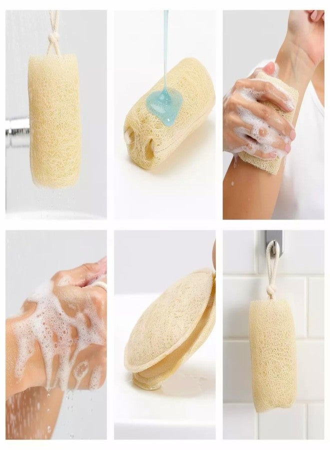 ORRIC Natural Loofah Sponge, Heart Shape, Exfoliating Body Scrubber, Bath and Shower Zero-Waste Skin Care Essential (Pack of 1) - Image 4