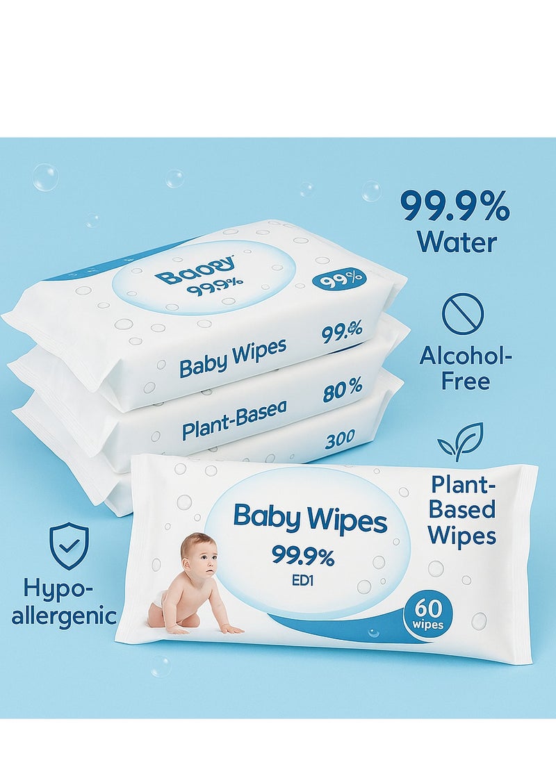 MAMIORA Mamiora Baby Wipes Mega Value Pack – 12 Packs x 60 Sheets (720 Wipes Total) - Image 4