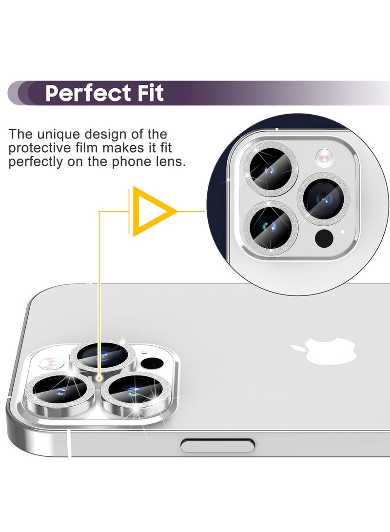 KASTWAVE Camera Lens Protector for iPhone 14 Pro / 14 Pro Max, 9H Tempered Glass Camera Cover Screen Protector - Image 5