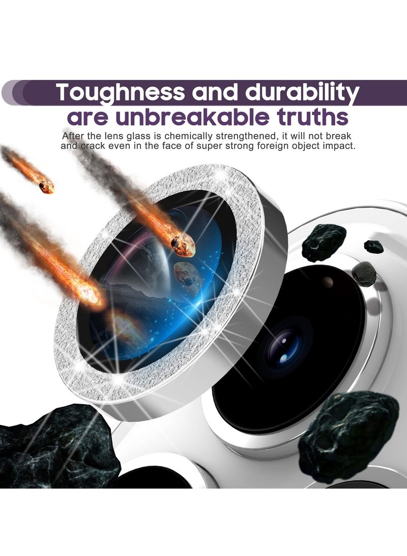 KASTWAVE Camera Lens Protector for iPhone 14 Pro / 14 Pro Max, 9H Tempered Glass Camera Cover Screen Protector - Image 3