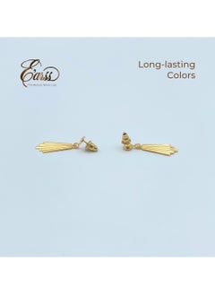 Chandelier Drop Gold Earring | Stainless Steel | 18K Gold Plated - pzsku/ZC2C63399ECFAF32FE93BZ/45/_/1734696281/fb8103a1-8372-468a-93ac-e9a63d3d1b27