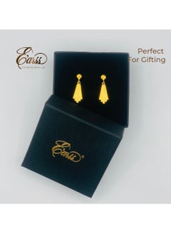 Chandelier Drop Gold Earring | Stainless Steel | 18K Gold Plated - pzsku/ZC2C63399ECFAF32FE93BZ/45/_/1734696283/1e5dc34d-a796-40e2-bb6d-a55f01efc151